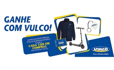 Vulco lança promoção Raspe e Ganhe